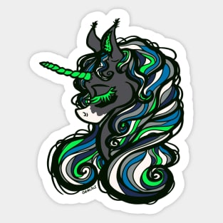 Seattle Football Unicorn Sticker